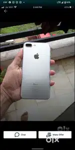 Iphone 7 plus new condition saath ma original charger