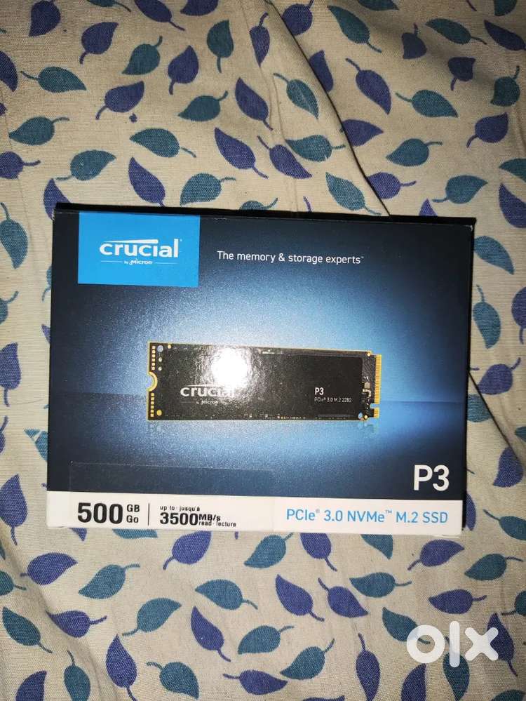 Crucial P3 (500 GB/(3500 mb/s))