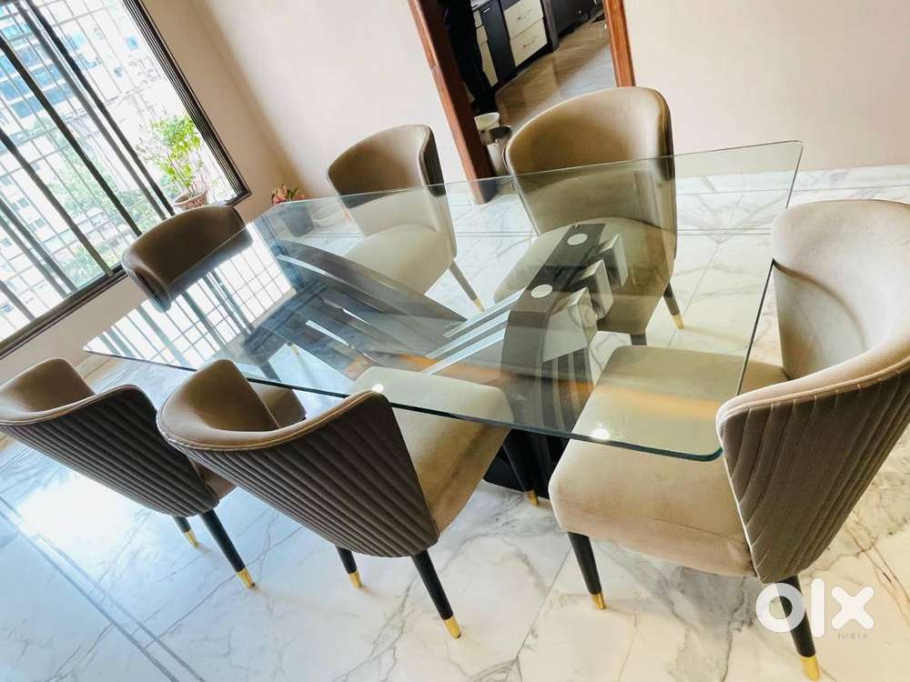 6 Seater Designer Dining Table for Sale