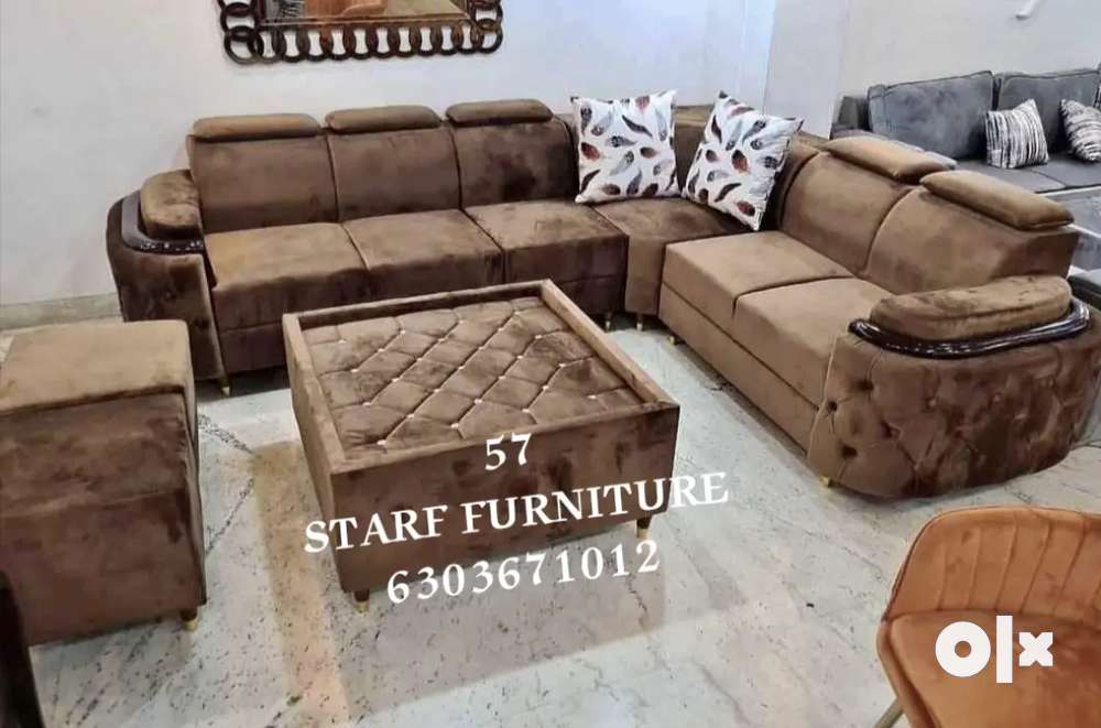 New kit kat model L Shape Sofa set with available in Starf Furniture