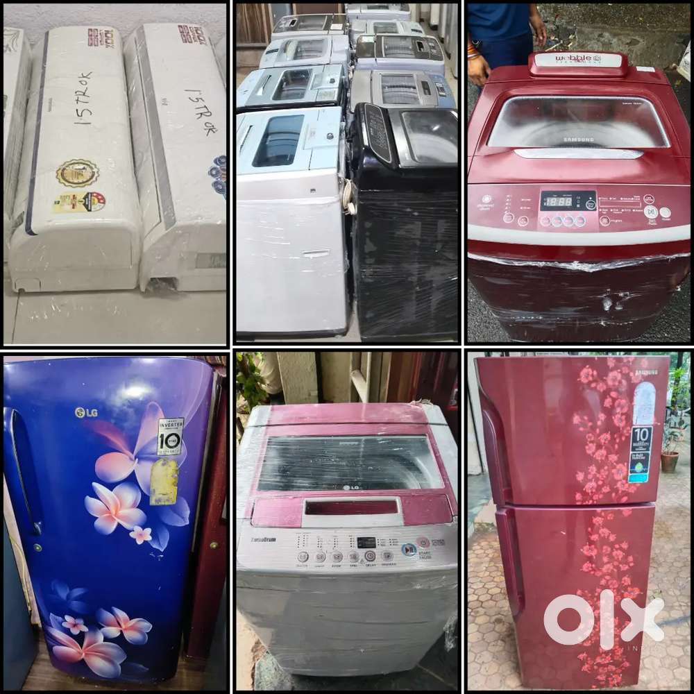 5 YEAR WARRANTY_ WASHING MACHINE FRIDGE AC_ FREE DELIVERY_ LESS USED
