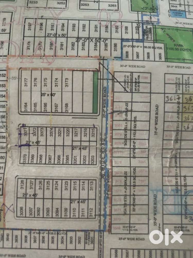 Plot no 587 and 570 East facing west facing