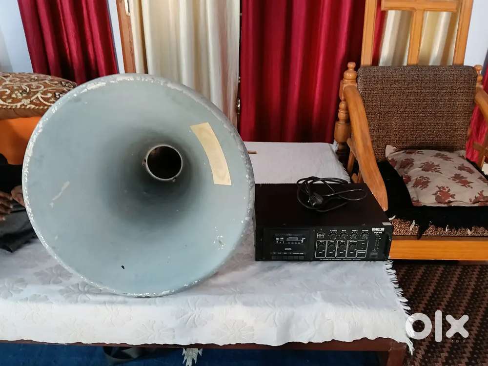 Amplifier and horn balti