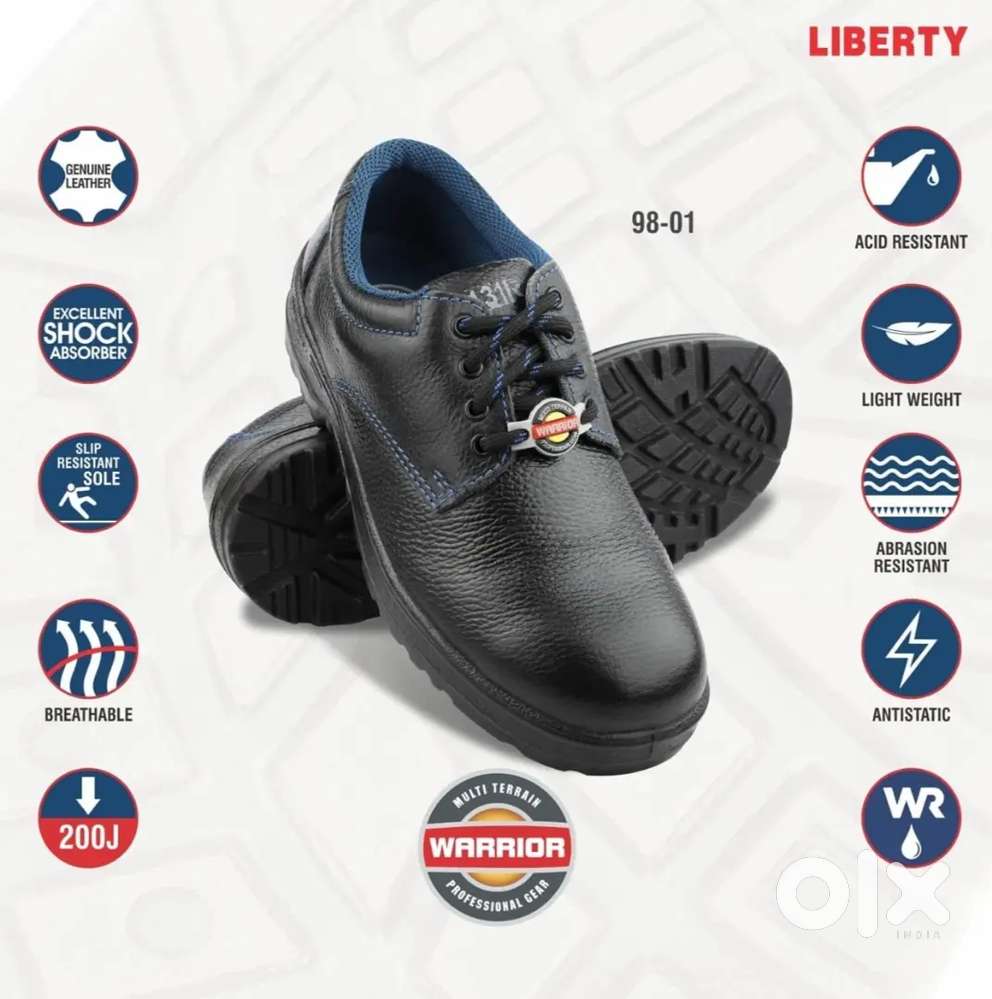 Liberty Warrior 98-01-SSBA Safety Shoes for Men Industrial