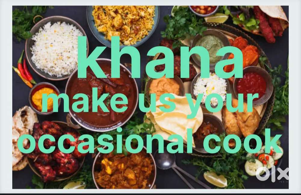 We provide cook for occasion, festivals