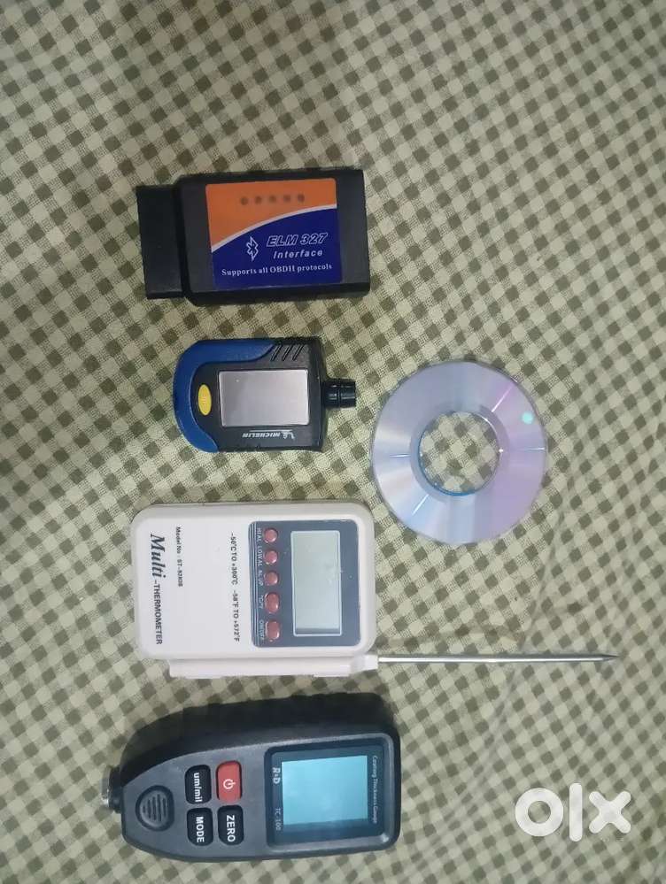 Ac chek machine, tyre gaze, paint coting chek machine, OBD
