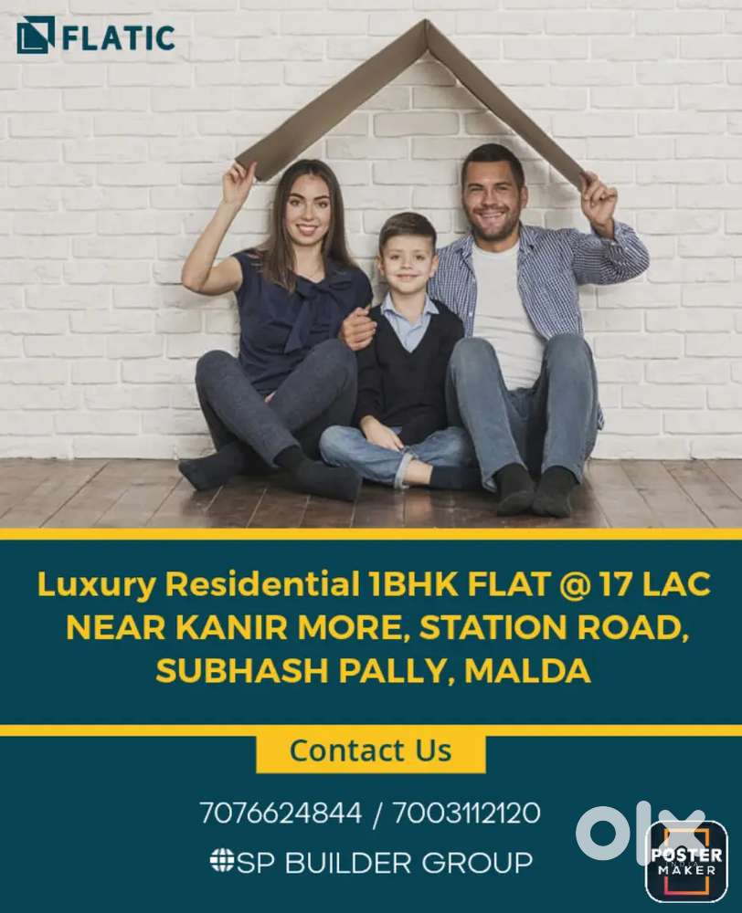Luxury Residential 1BHK FLAT Available @ Only 17Lacs