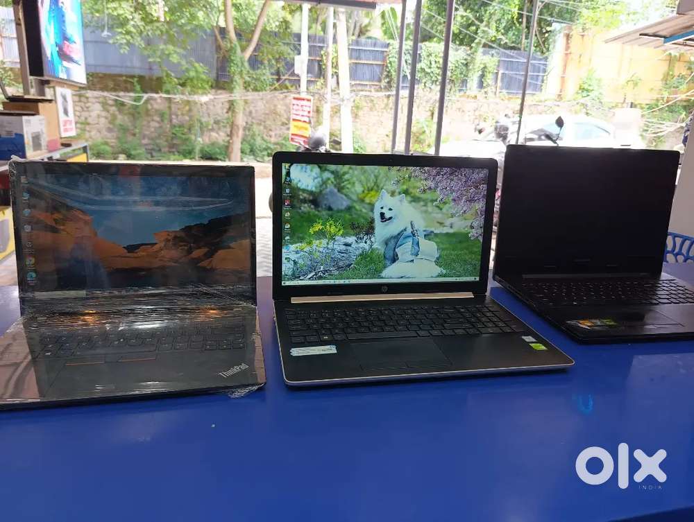 Used brand laptop available 9000 to