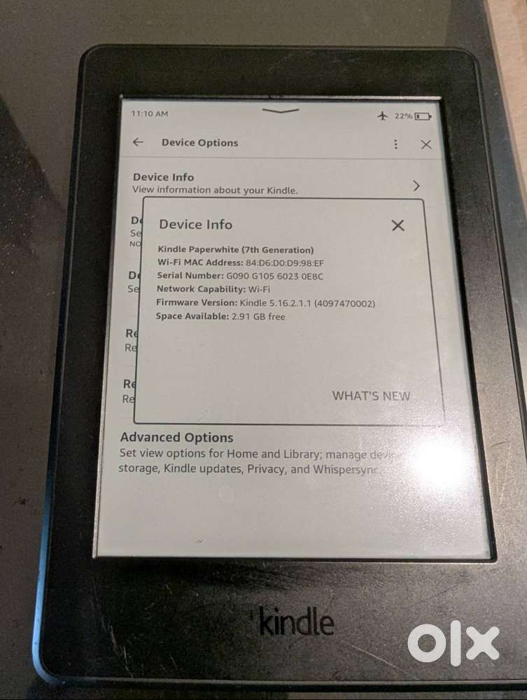 Kindle Paperwhite 7th generation