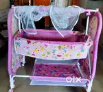 Baby Cradle / Jhula with Mosquito Net