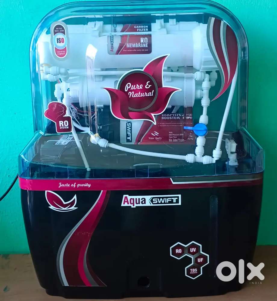 New Bred Ro water purifier 1 year ki Warranty