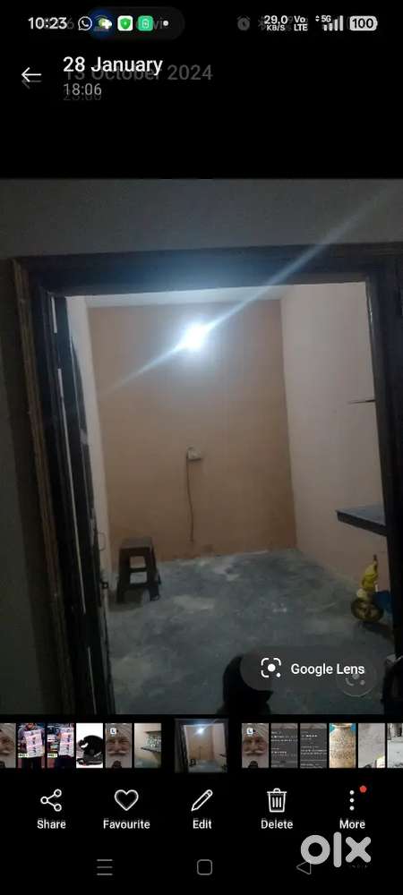 Two room sat kitchen bathroom