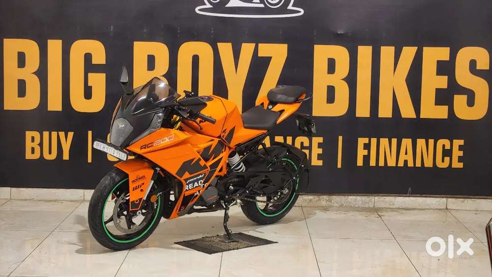 KTM RC 200 2023 CHANDIGARH NUMBER