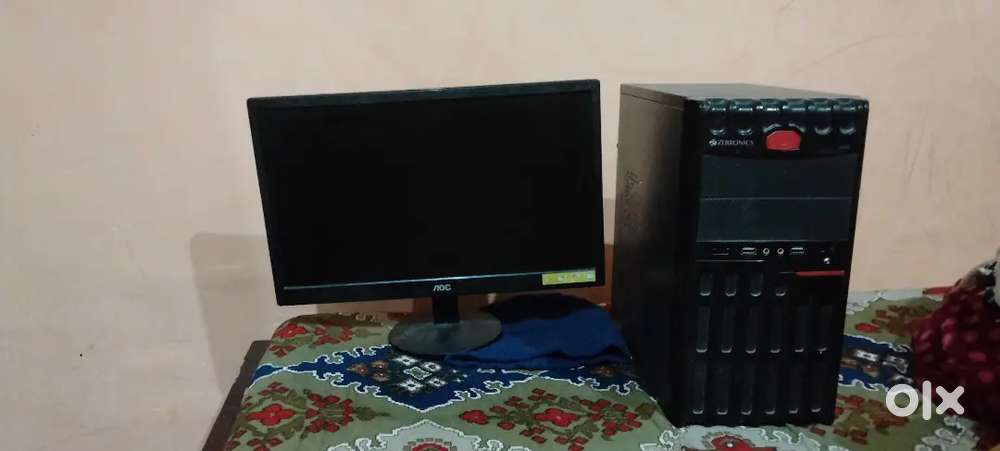 Desktop with Monitor