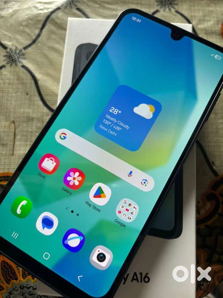 Brand new Samsung A16 128 gb 5 g mobile not used phone