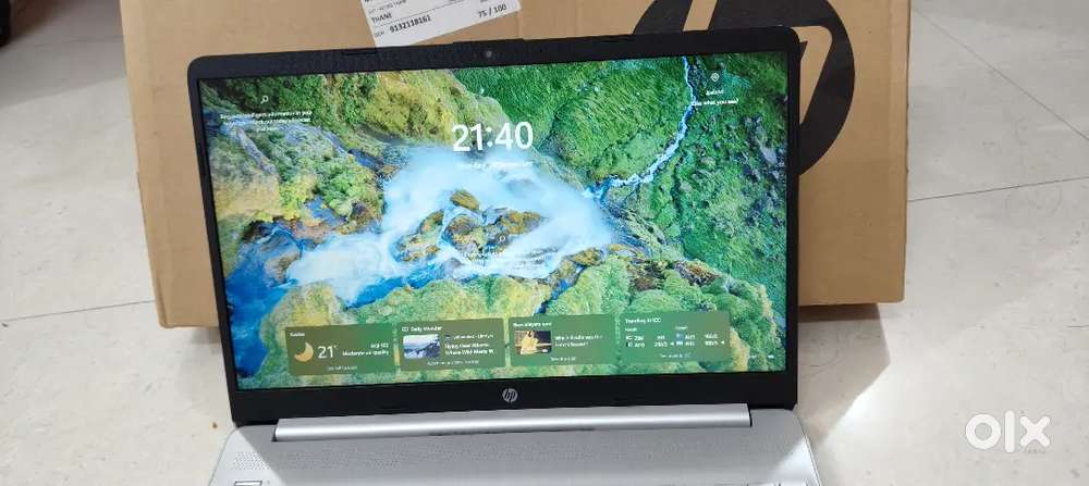 Hp 15s laptop. Intel  i3 12th gen processor. 8months old.