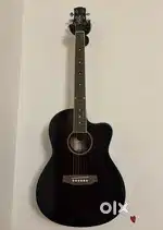 Ashton black guitar