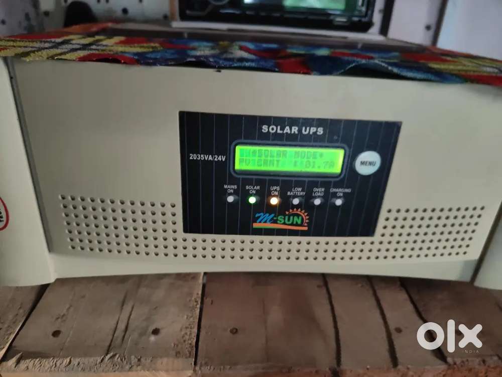 Solar inverter and 12 inch Bass tube