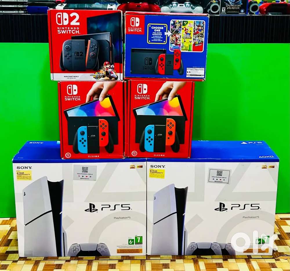 PS4 PS5 Xbox Nintendo switch 2 Nintendo switch lite all available