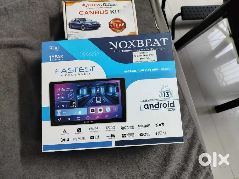 New unused Noxbeat 8257 9 inch android head unit