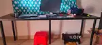 IKEA 200*60CM TABLE WITH 5 ADJUSTABLE LEGS