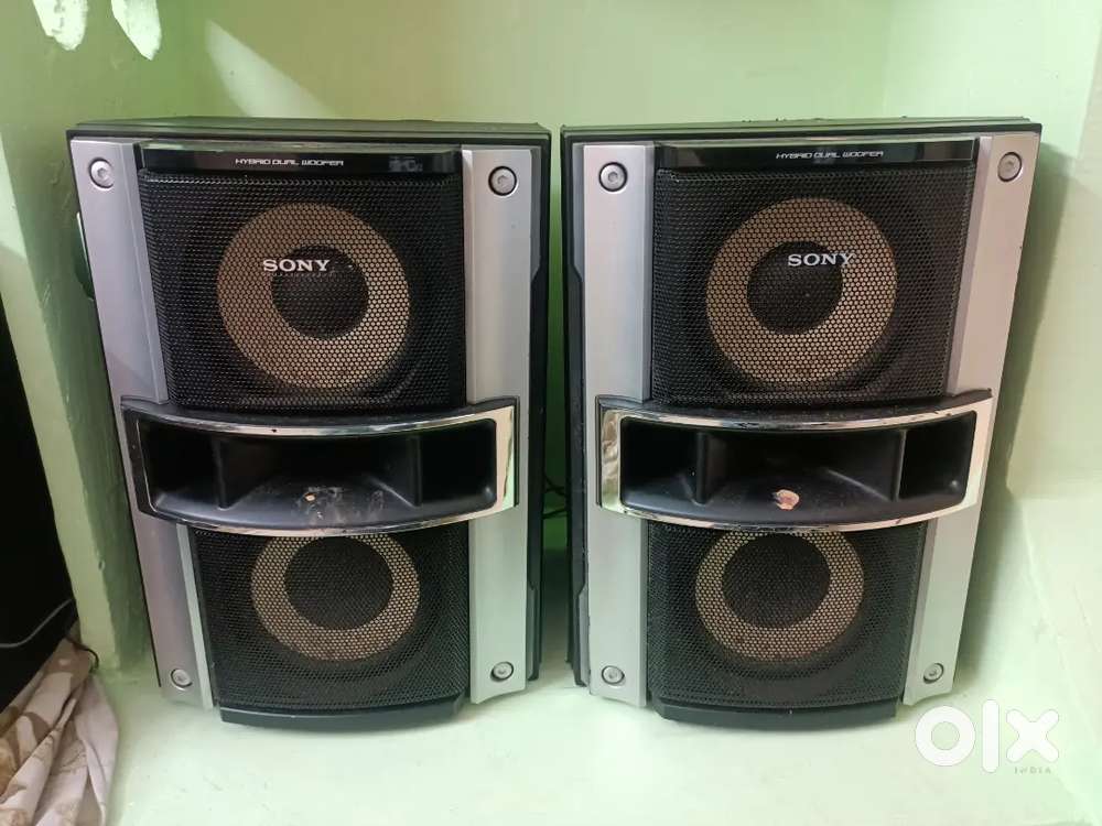 Sony hybrid dual woofer pair good working condition
