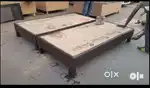 New double bed without box king size 6fit by 6fit low floor