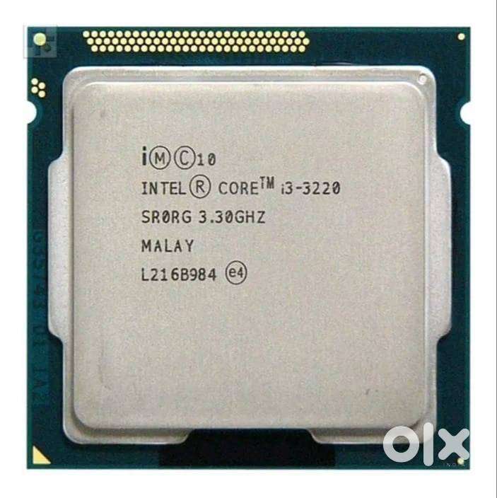 Intel i-3 3220 with free fan