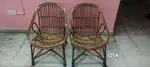 Jute(cane) chairs (2 pcs)