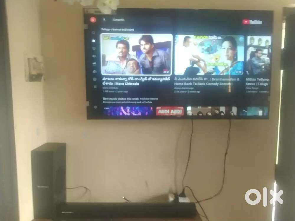 NVY NAVY 43  Inch TV Only 3 months use Brand New condition
