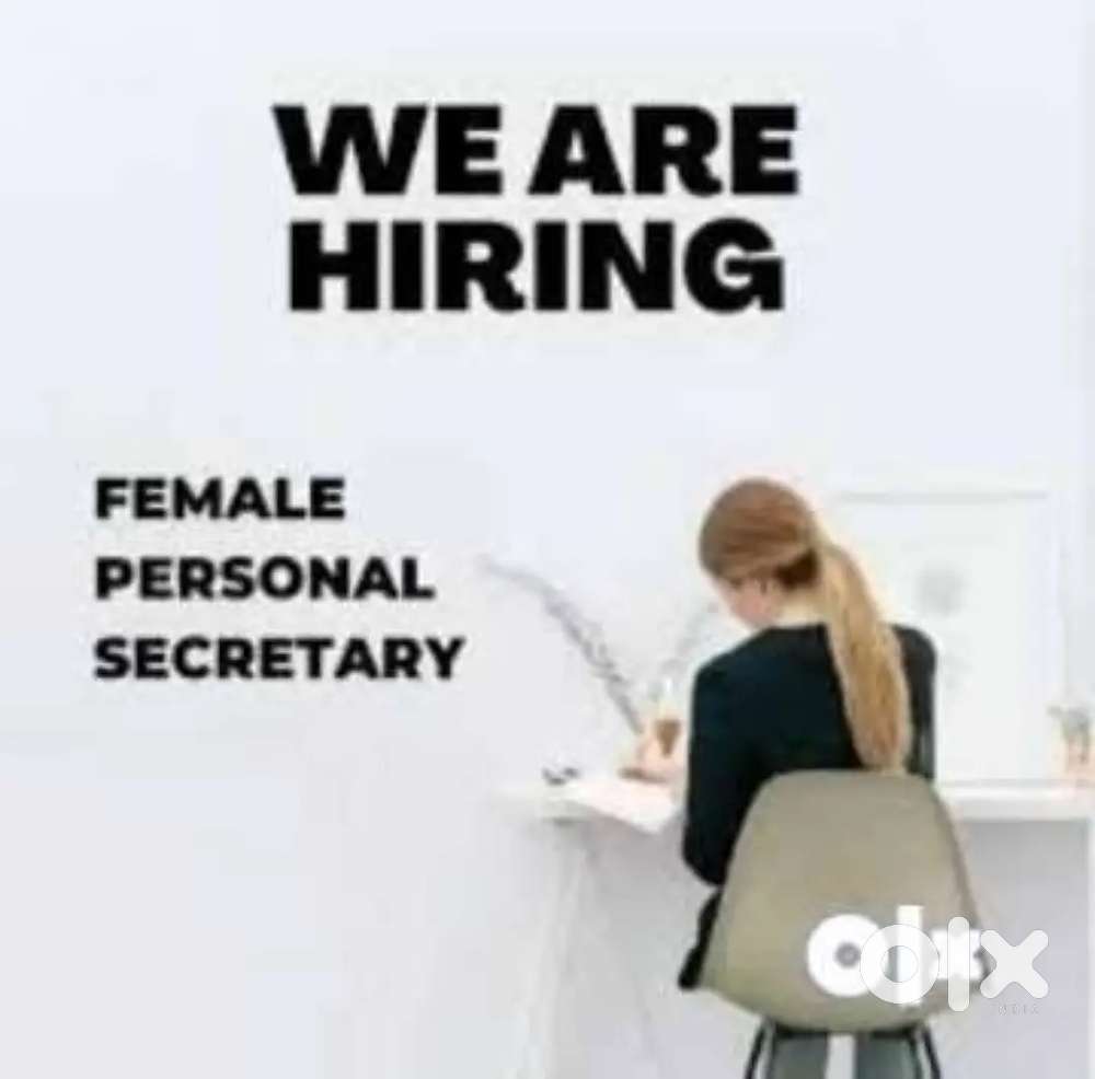 Hiring manager post Personal secretary job female required