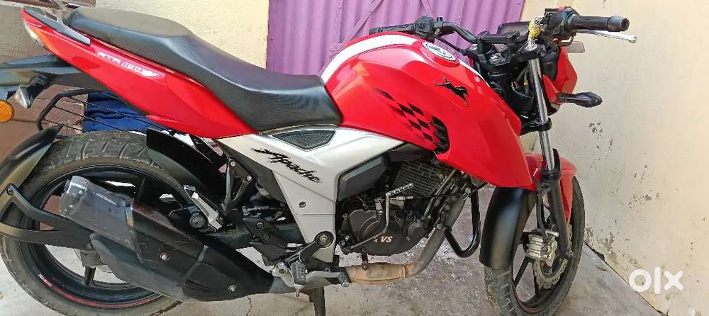 Apache RTR 160 4v dual disc brake