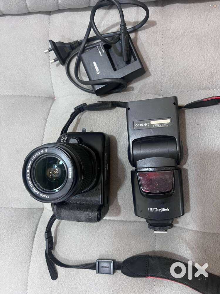 Canon EOS 1300D + 18-55mm Lens  Perfect Working  Good Condition