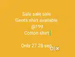 Mens shirt