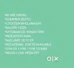 *MALE PICKERS * *BHOLANAGAR*