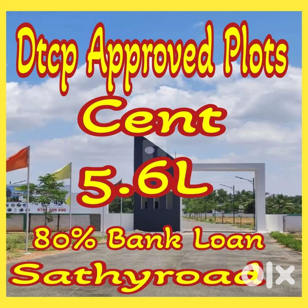 Nh Sathyroad Near 5.6 L Dtcp Plots For Sales