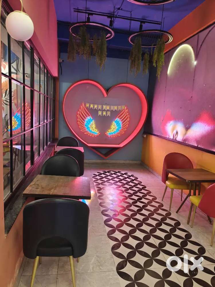 Restaurant furniture ruining cafe