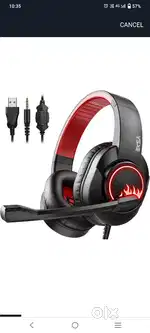 EKSA T8 Ps4 Gaming Wired Over Ear Headphones with Mic