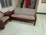 3+1+1 Rose wood sofa set