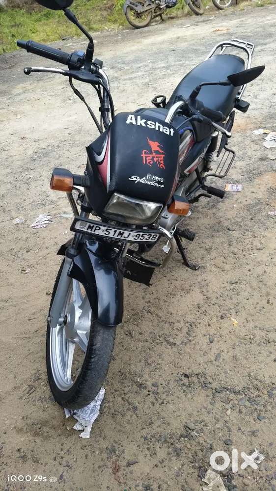 Bechna he Splendor Plus bike