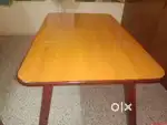 Wooden dining table