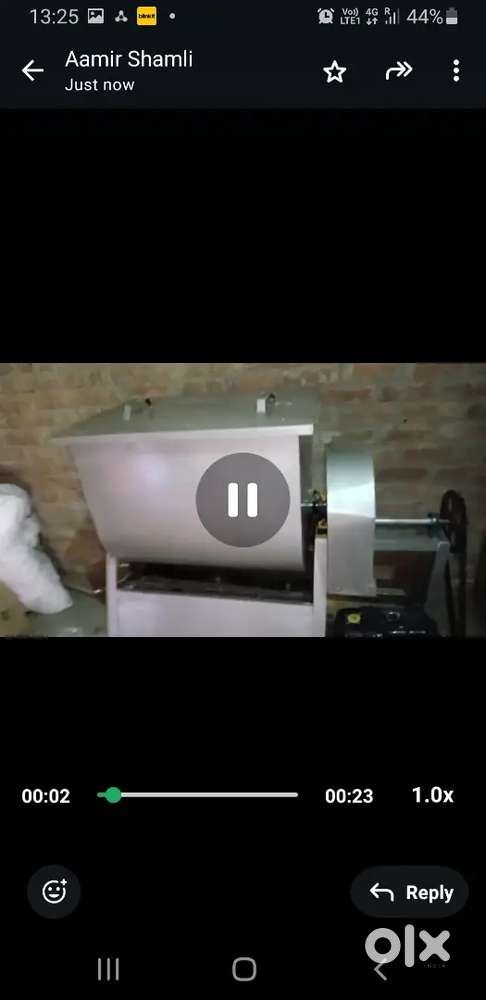 Bakry mashing mixers 1 year moter ki granty