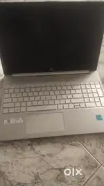 HP laptop silver colour