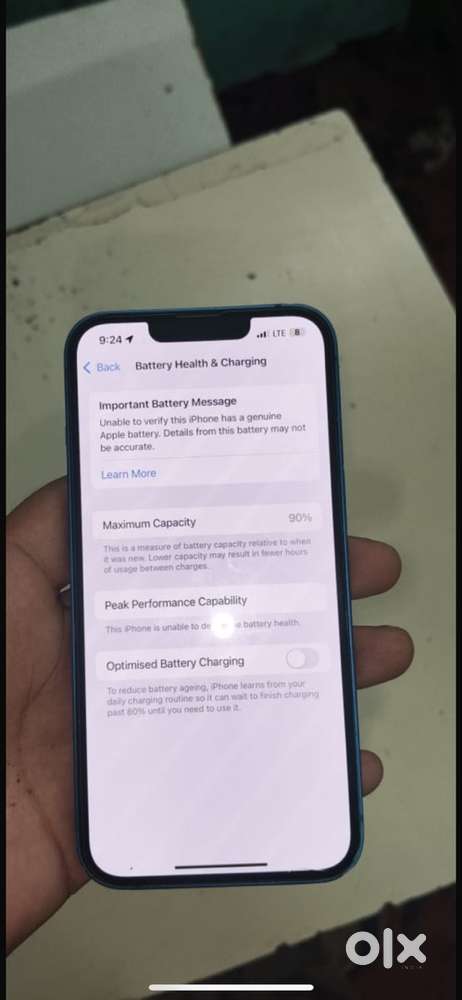 iPhone 13 battery health 30000