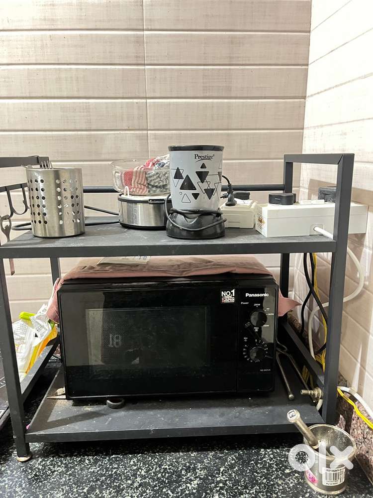 Microwave with stand