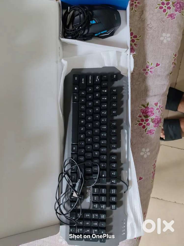 Geonix Cruiser GMX Gaming Keyboard & Mouse Combo – 1 Month Used