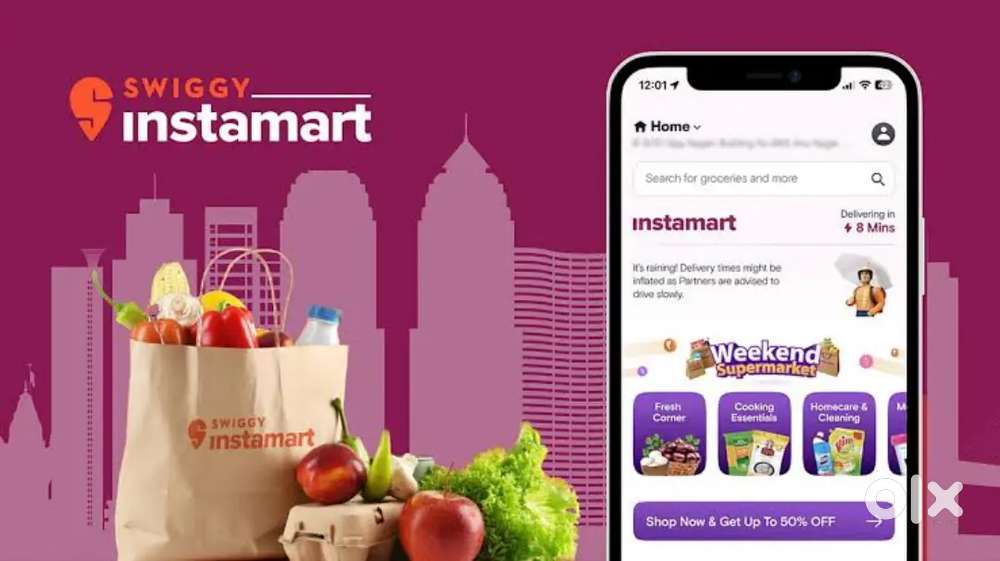 COIMBATORE GROCERY DELIVERY JOB