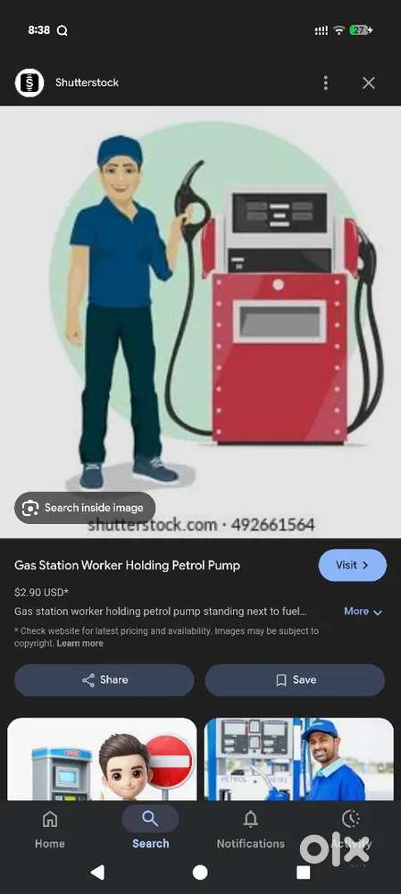 Petrol pump boys and girls