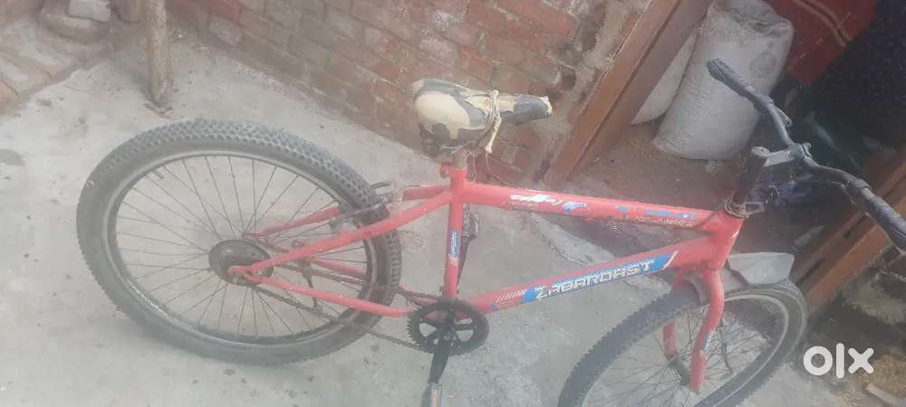 Cycle power break and big tyre