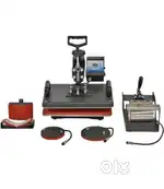 Heat press machine 5 in 1 combo